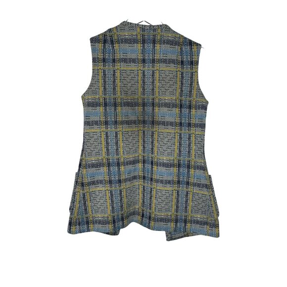 Vintage‎ 1970s Pykettes Womens 2-Piece Plaid Vest & Bell Bottoms Pants Set - Picture 3 of 11